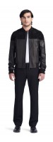 Ben Bomber Leather Jacket