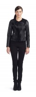 Beth Black Calf Leather Jacket