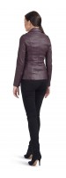 Mary Black Stretch Leather Perfecto Jacket