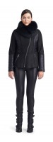 Paige Black Shearling Jacket