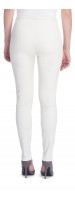 Jana Vanilla Stretch Lambskin Leggings