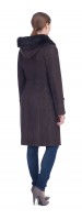 Lea Brown Shearling Coat