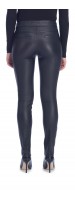 Maggie Black Stretch Leather Pants
