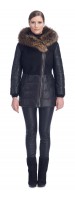 Tonia Black Shearling Jacket