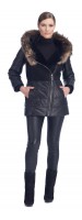 Tonia Black Shearling Jacket