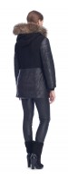 Tonia Black Shearling Jacket