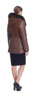 Tonia Tan/Brown Shearling Jacket