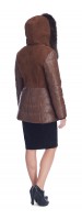 Tonia Tan/Brown Shearling Jacket