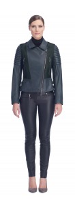 Tori Emerald Calf/Leather Jacket