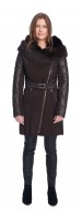 Melanie Brown Shearling Coat