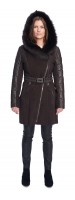 Melanie Brown Shearling Coat