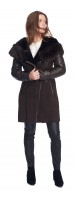 Melanie Brown Shearling Coat