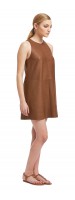 Daria Unlined leather Dress