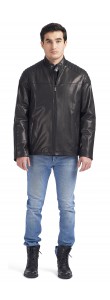 Fernando Black Moto Jacket