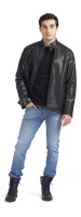 Fernando Black Moto Jacket