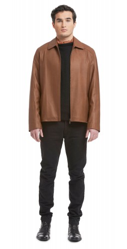 Mitch Lambskin Leather jacket 